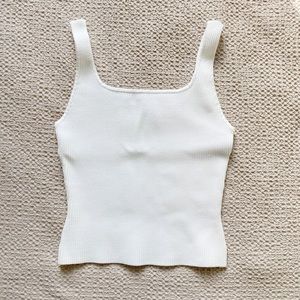 Aritzia Babaton Sculpt Knit Long Tank (Arjun Long Knit Top)